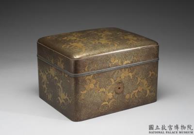 图片[3]-Lacquer container with paulownia flower design. Japan, 18th century-China Archive